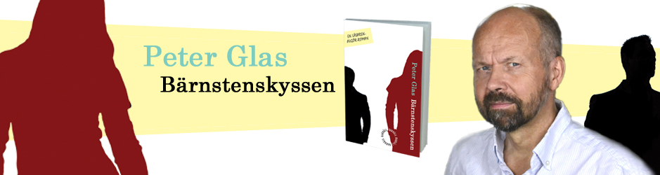 Peter Glas nya roman Bärnstenskyssen styrs av läsaren